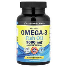 Bioschwartz Omega-3 Fish Oil 3000mg 90 Softgels