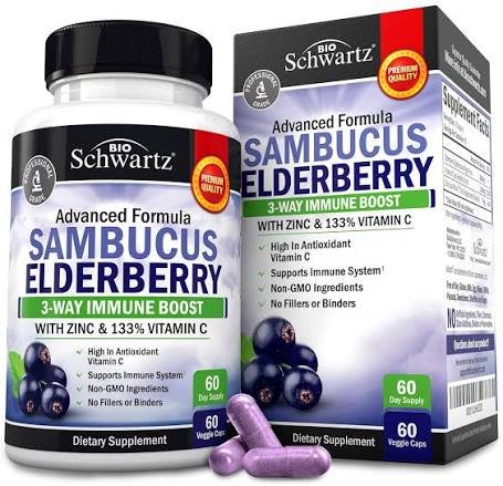 Bioschwartz Sambucus Elderberry 60 Capsules