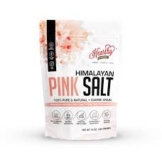 Hearthy Foods Himalayan Pink Salt Grains 454g