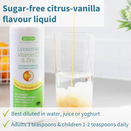 Igennus Liposomal Vitamin C & Zinc Emulsion 450ml