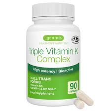 Igennus Triple Vitamin K Complex 90 Capsules