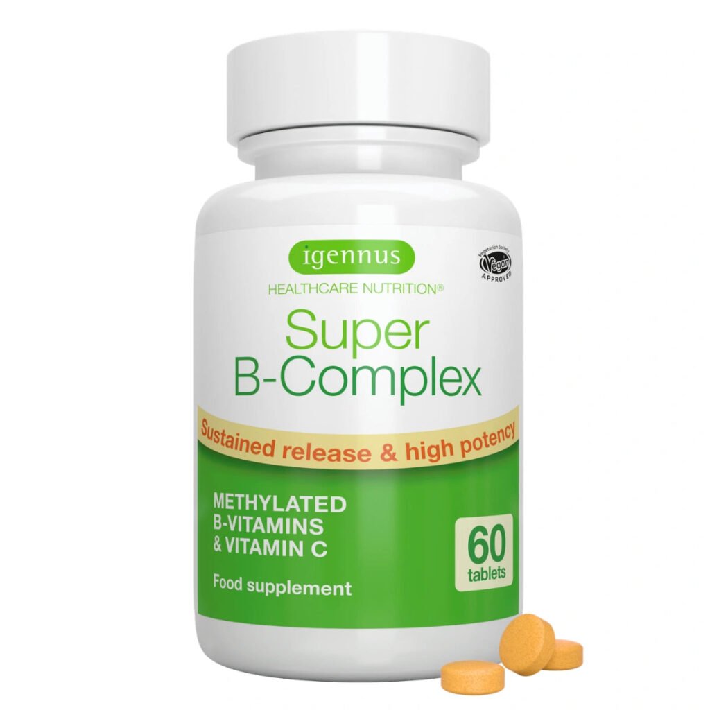 Igennus Super B-Complex Sustained Release 60 Tablets Igennus Super B-Complex Sustained Release 60 Tablets