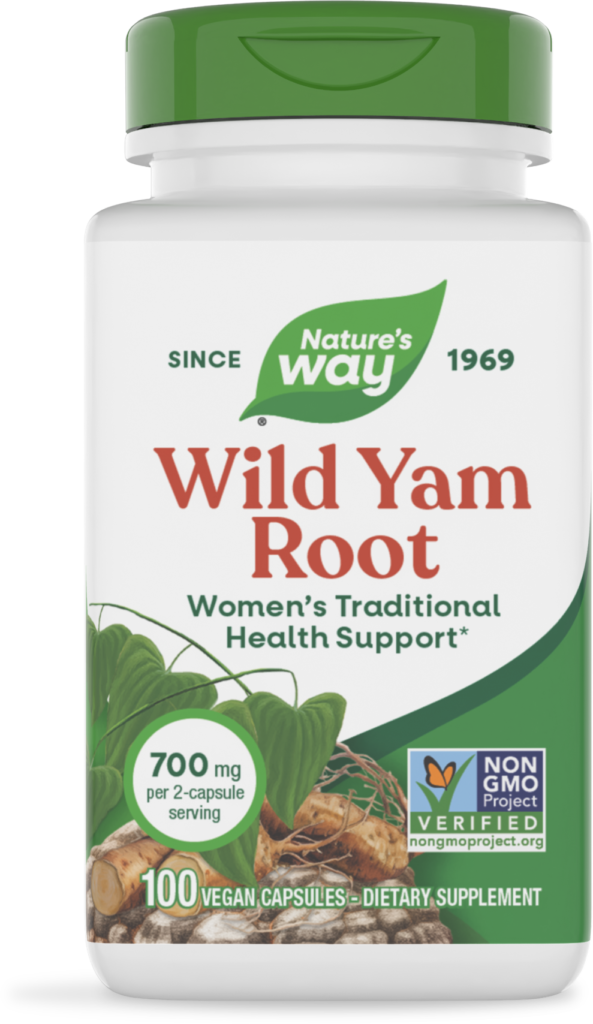 Nature’s Way Wild Yam Root 100 Capsules