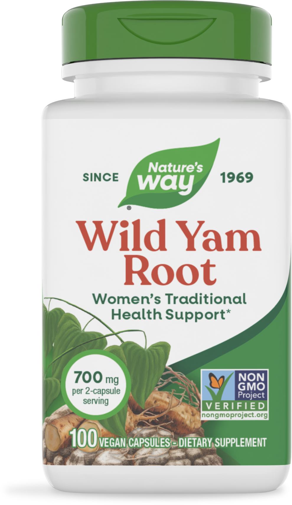 Nature’s Way Wild Yam Root 100 Capsules Nature’s Way Wild Yam Root 100 Capsules