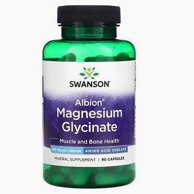 Swanson Albion Magnesium Glycinate 133mg 90 Capsules