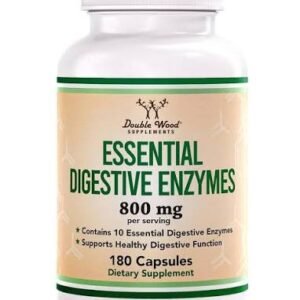 Double Wood Essential Digestive Enzymes 180 Capsules
