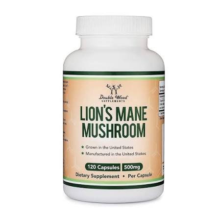 Double Wood Lion’s Mane Mushroom 120 Capsules Double Wood Lion’s Mane Mushroom 120 Capsules