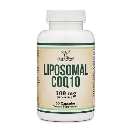 Double Wood Liposomal CoQ10 100mg 60 Capsules Double Wood Liposomal CoQ10 100mg 60 Capsules
