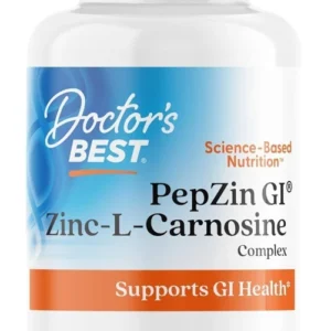 Doctor’s Best PepZinGI Zinc L-Carnosine 120 Capsules