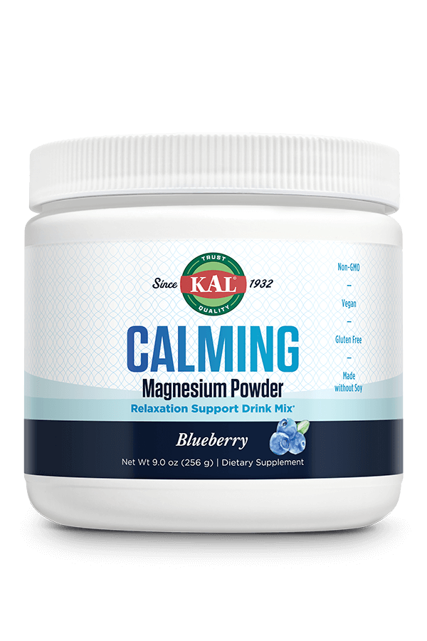 KAL Calming Magnesium Powder Blueberry KAL Calming Magnesium Powder Blueberry
