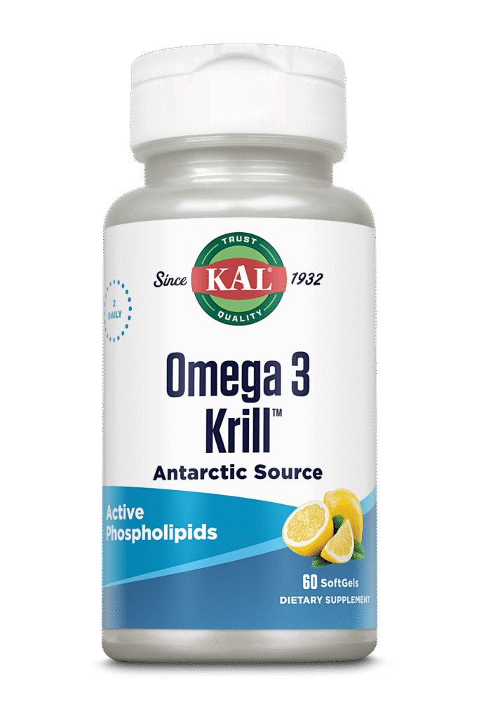 KAL Omega-3 Krill Oil 60 Softgels