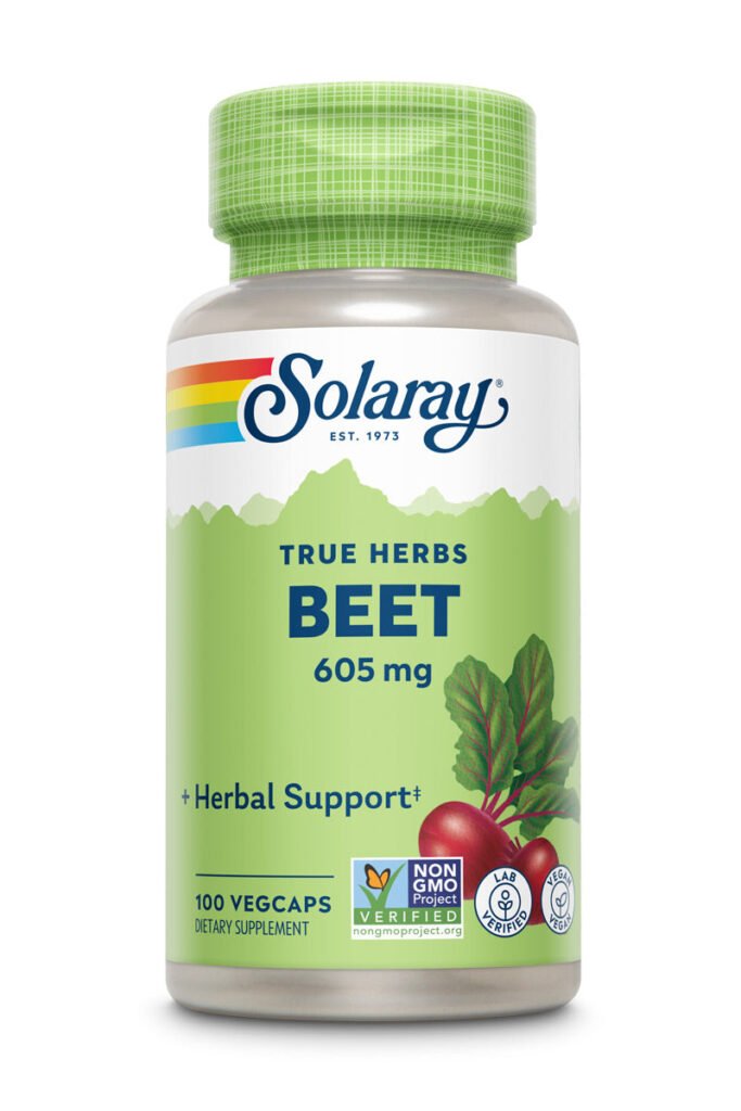Solaray Beet Root 605mg 100 Capsules
