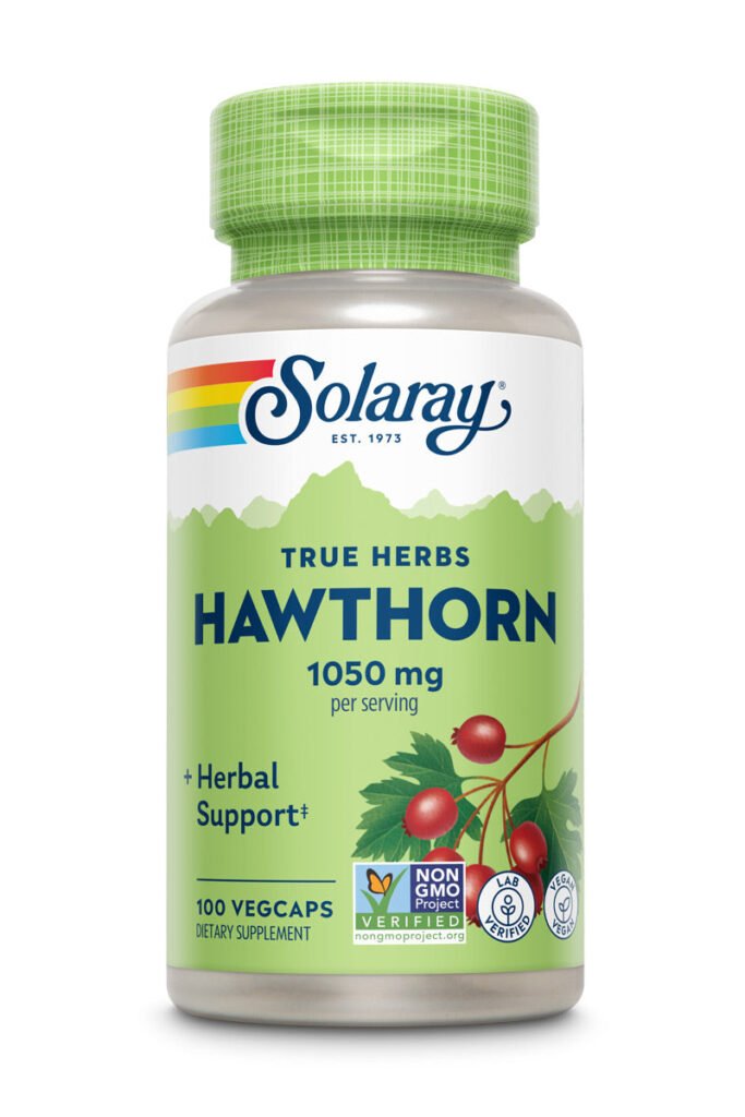Solaray Hawthorn 100 Capsules