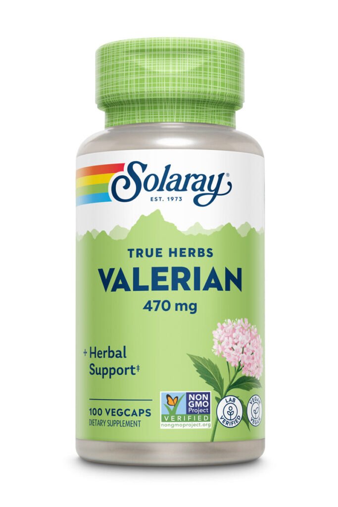 Solaray Valerian Root 470mg 100 Capsules