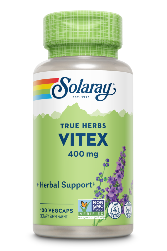 Solaray Vitex 400mg 100 Capsules Solaray Vitex 400mg 100 Capsules
