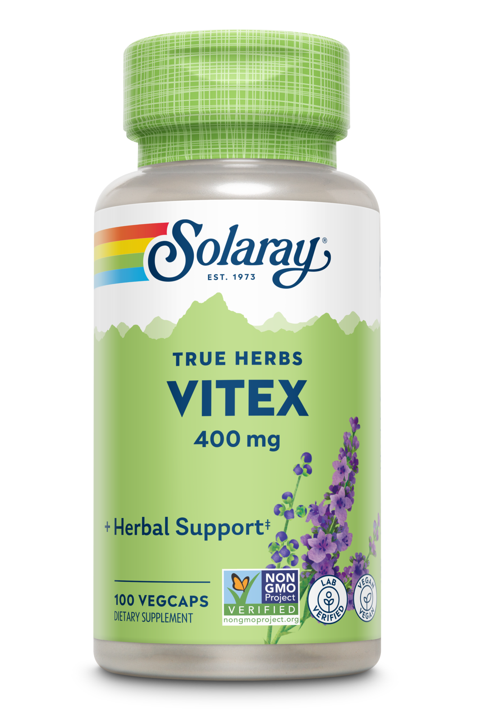 Solaray Vitex 400mg 100 Capsules Solaray Vitex 400mg 100 Capsules
