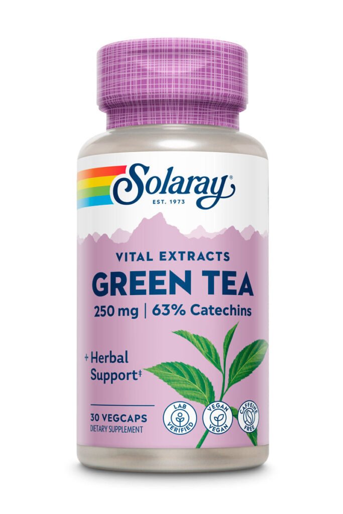 Solaray Green Tea Leaf Extract 30 Capsules