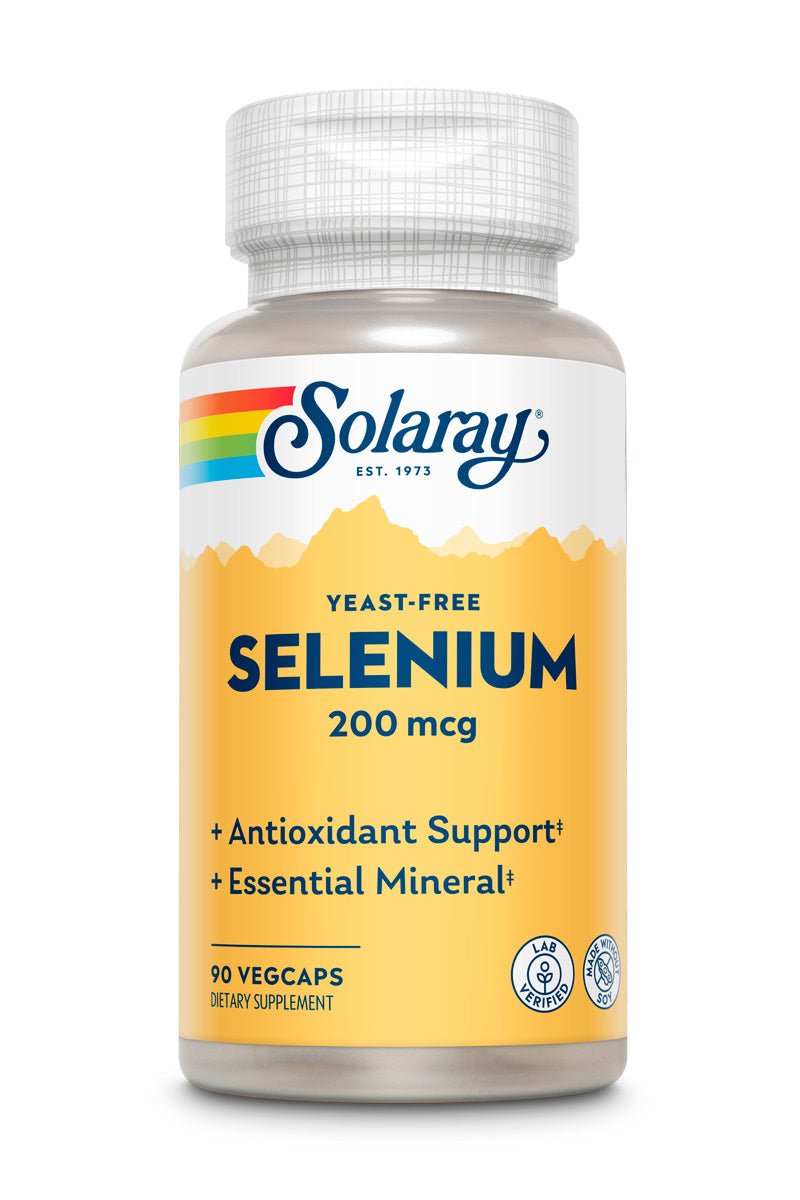 Solaray Selenium 200mcg 90 Capsules Solaray Selenium 200mcg 90 Capsules