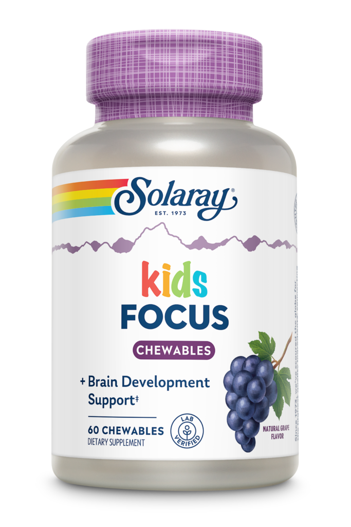 Solaray Kids Focus 60 Chewables Solaray Kids Focus 60 Chewables