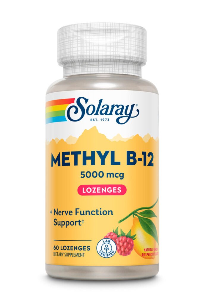 Solaray Methyl B-12 5000mcg 60 Lozenges Solaray Methyl B-12 5000mcg 60 Lozenges