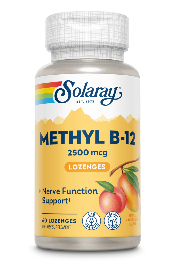 Solaray Methyl B-12 2500mcg 60 Lozenges Solaray Methyl B-12 2500mcg 60 Lozenges