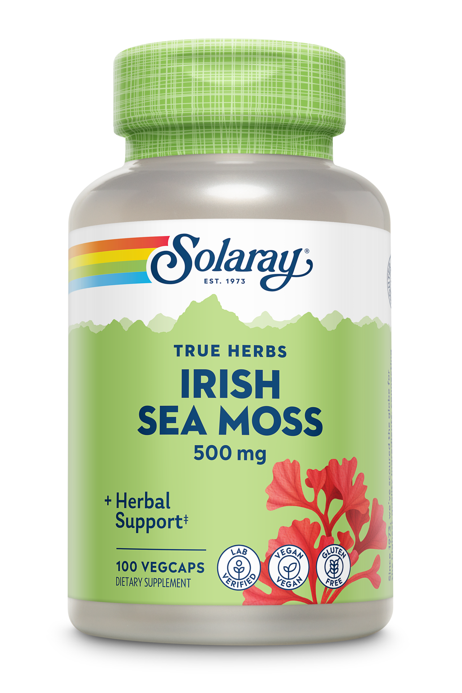 Solaray Irish Sea Moss 500mg 100 Capsules Solaray Irish Sea Moss 500mg 100 Capsules