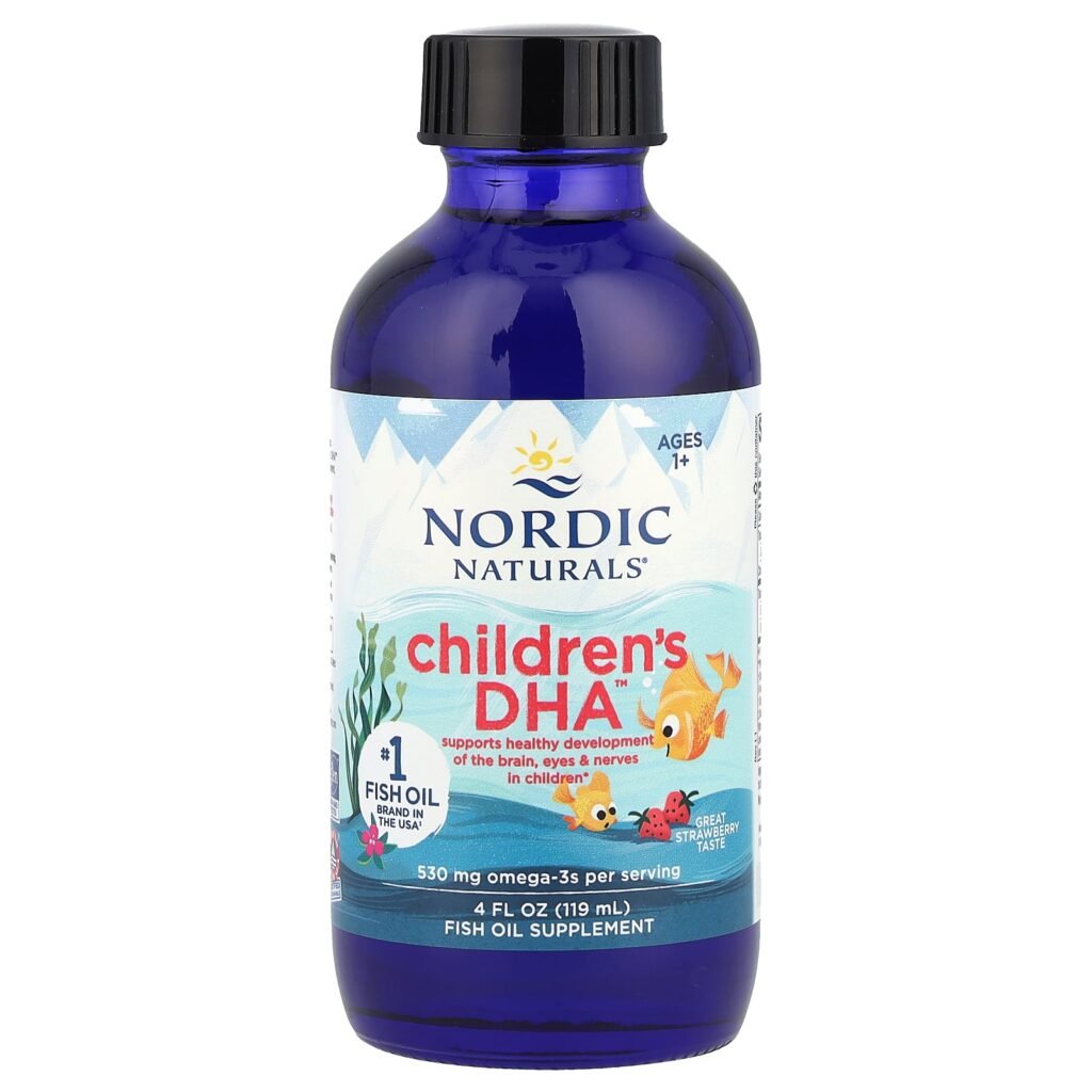 Nordic Naturals Children’s DHA Liquid Strawberry 119ml (4 fl oz)