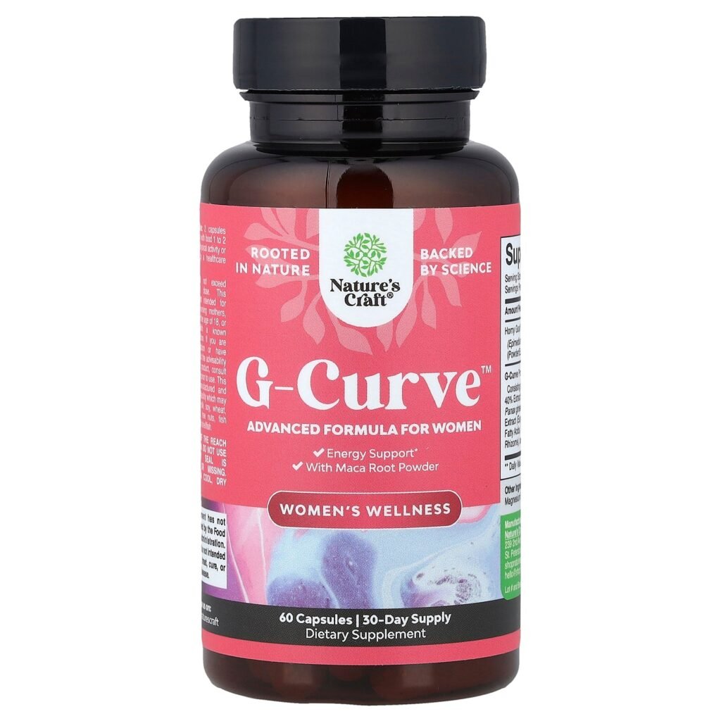 Nature’s Craft G-Curve Women’s Wellness 60 Capsules Nature’s Craft G-Curve Women’s Wellness 60 Capsules