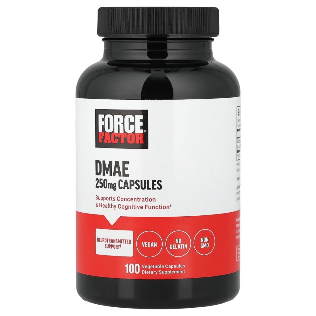 Force Factor DMAE 250mg 100 Capsules Force Factor DMAE 250mg 100 Capsules