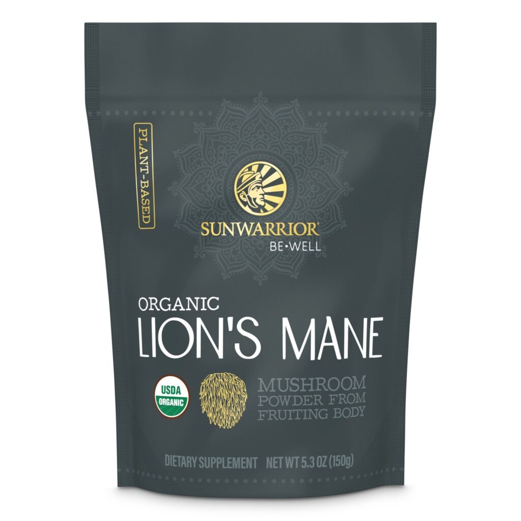 Sunwarrior Lion’s Mane Mushroom Powder Sunwarrior Lion’s Mane Mushroom Powder