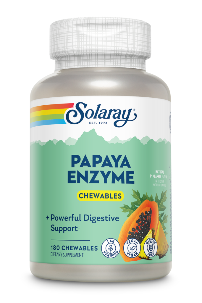 Solaray Papaya Enzyme 90 Chewables Solaray Papaya Enzyme 90 Chewables