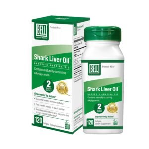 BELL Shark Liver Oil 120 Softgels