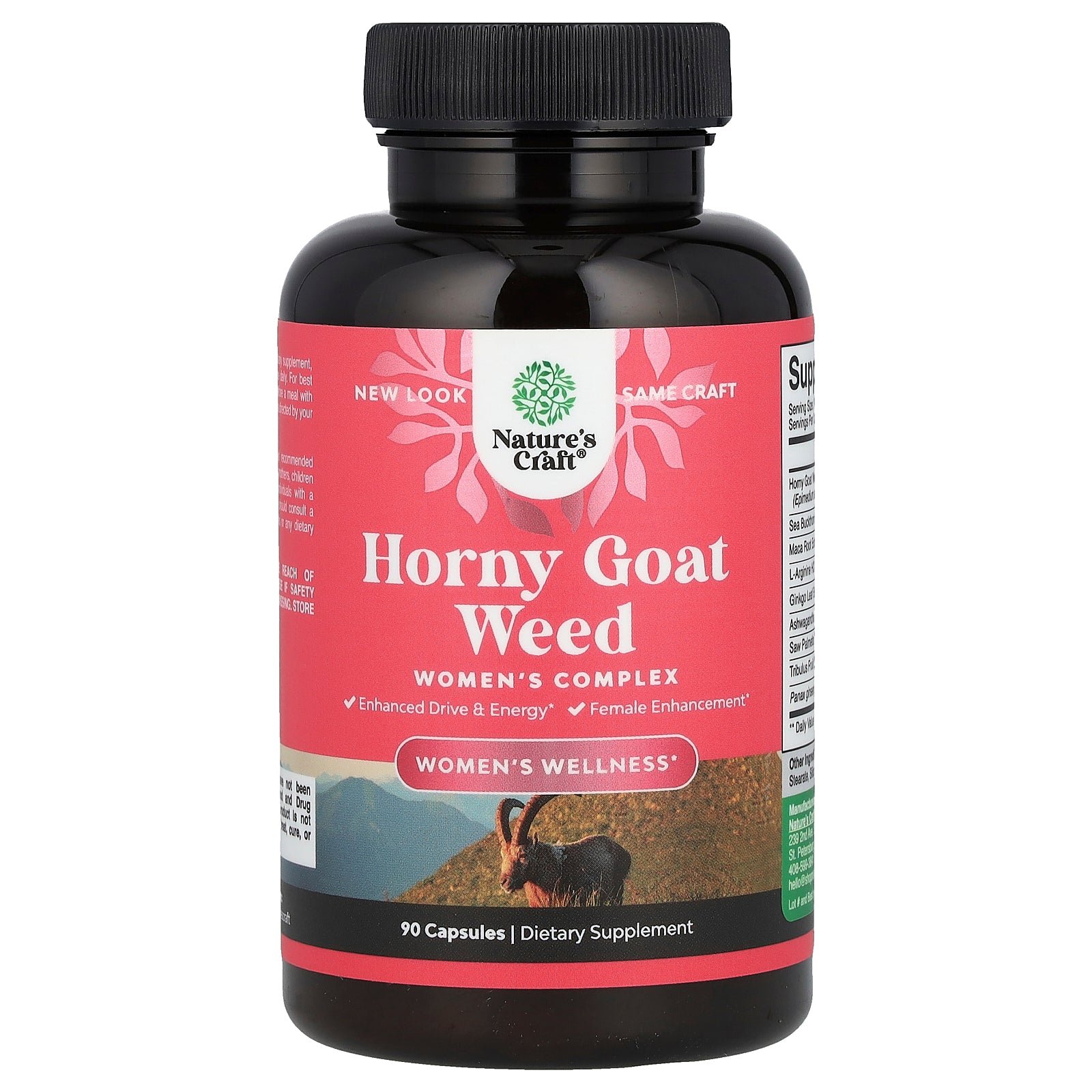 Nature’s Craft Horny Goat Weed Women’s Complex 90 Capsules Nature’s Craft Horny Goat Weed Women’s Complex 90 Capsules